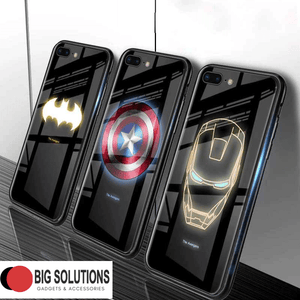 Superheroes Luminous Iphone Cases