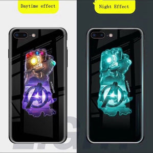 Superheroes Luminous Iphone Cases