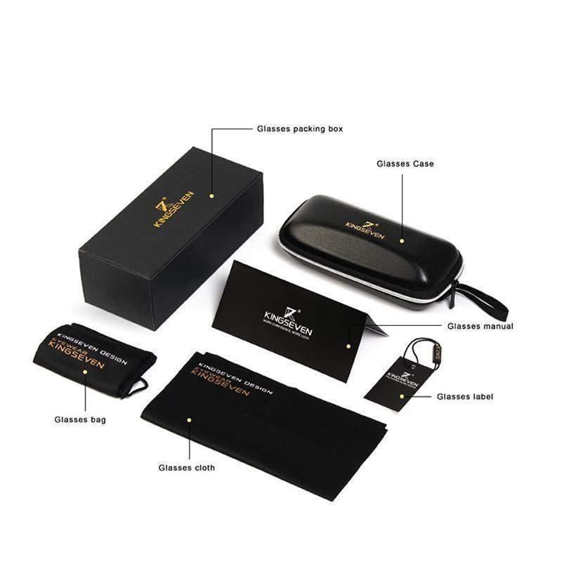 KINGSEVEN VINTAGE POLARISED SUNGLASSES