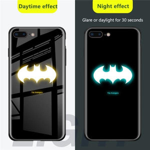 Superheroes Luminous Iphone Cases