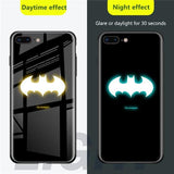 Superheroes Luminous Iphone Cases