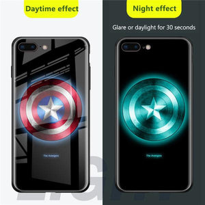 Superheroes Luminous Iphone Cases