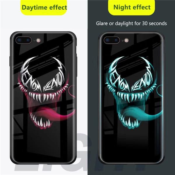 Superheroes Luminous Iphone Cases